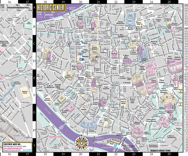 Streetwise Rome Map - Laminated City Center Street Map of Rome, Italy - Folding pocket size travel map with metro map, subway - Wide World Maps & MORE! - Book - StreetWise - Wide World Maps & MORE!