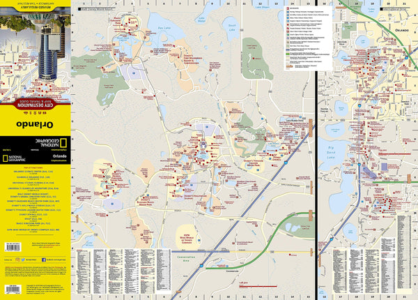 Orlando City Destination Map & Travel Guide - Wide World Maps & MORE!