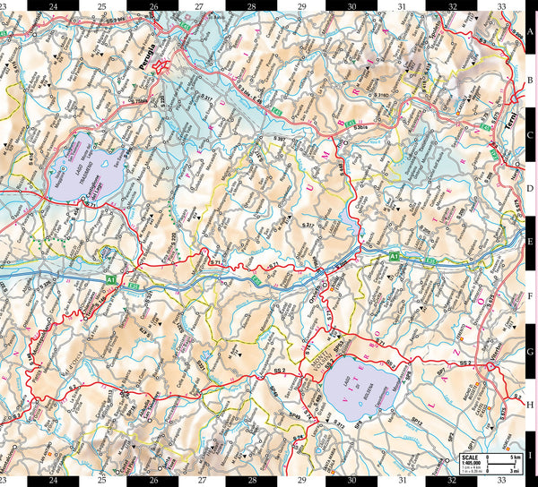 Streetwise Tuscany Map - Laminated Road Map of Tuscany, Italy - Folding pocket size travel map - Wide World Maps & MORE! - Book - StreetWise - Wide World Maps & MORE!