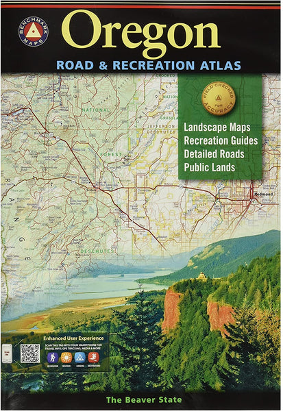Benchmark Oregon Road & Recreation Atlas, 5th Edition - Wide World Maps & MORE!