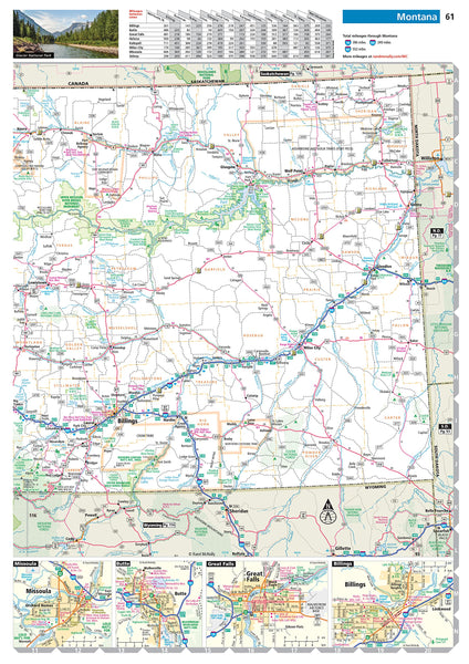 Rand McNally 2023 Road Atlas & National Park Guide (Rand McNally Road Atlas & National Park Guide) [Spiral-bound] Rand McNally - Wide World Maps & MORE!