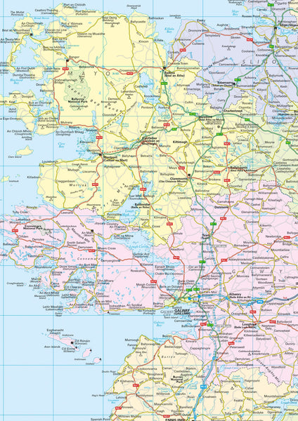 2018 Collins Ireland Road Map - Wide World Maps & MORE! - Book - Wide World Maps & MORE! - Wide World Maps & MORE!