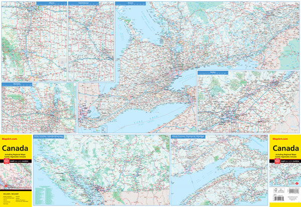 Canada Road Map - Wide World Maps & MORE!