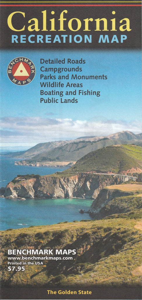 California Recreation Map | Wide World Maps & MORE!