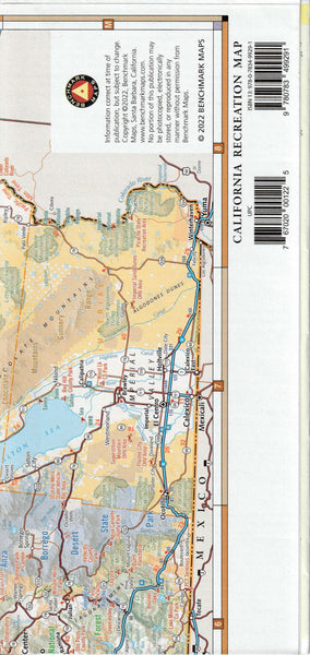 California Recreation Map - Wide World Maps & MORE!