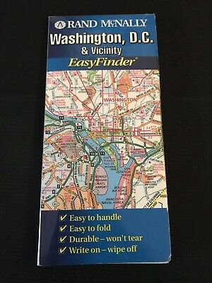 Washington DC and Vicinity EasyFinder (USA Regional Maps) - Wide World Maps & MORE!