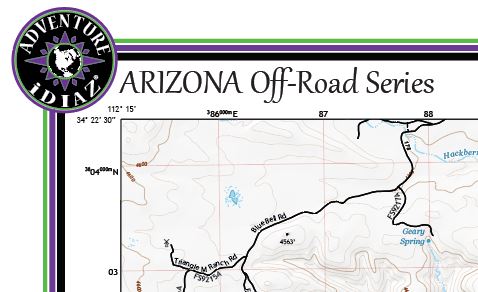 Cleator, Arizona / Off-Road Series - Wide World Maps & MORE!