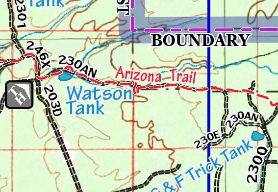 Arizona Hunt Unit 09 Hunting / Recreation Map - Wide World Maps & MORE!