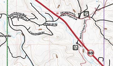 Cleator, Arizona / Off-Road Series - Wide World Maps & MORE!