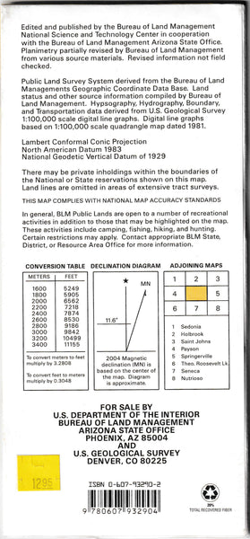 Show Low, Arizona Surface Management Status - Wide World Maps & MORE!