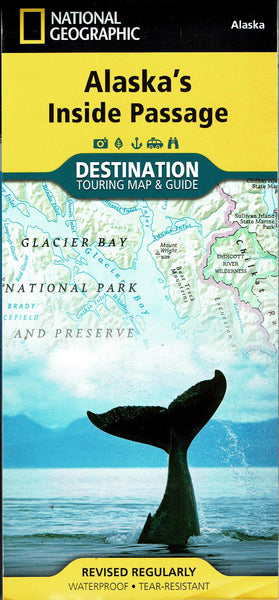 Alaska's Inside Passage: Destination Map - Wide World Maps & MORE! - Map - National Geographic Maps - Wide World Maps & MORE!