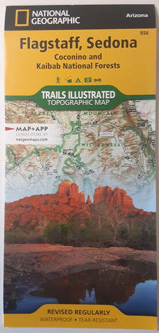 Flagstaff, Sedona [Coconino and Kaibab National Forests] (National Geographic Trails Illustrated Map) - Wide World Maps & MORE!