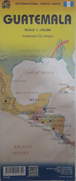 Guatemala, Guatemala City, Antigua - Wide World Maps & MORE!